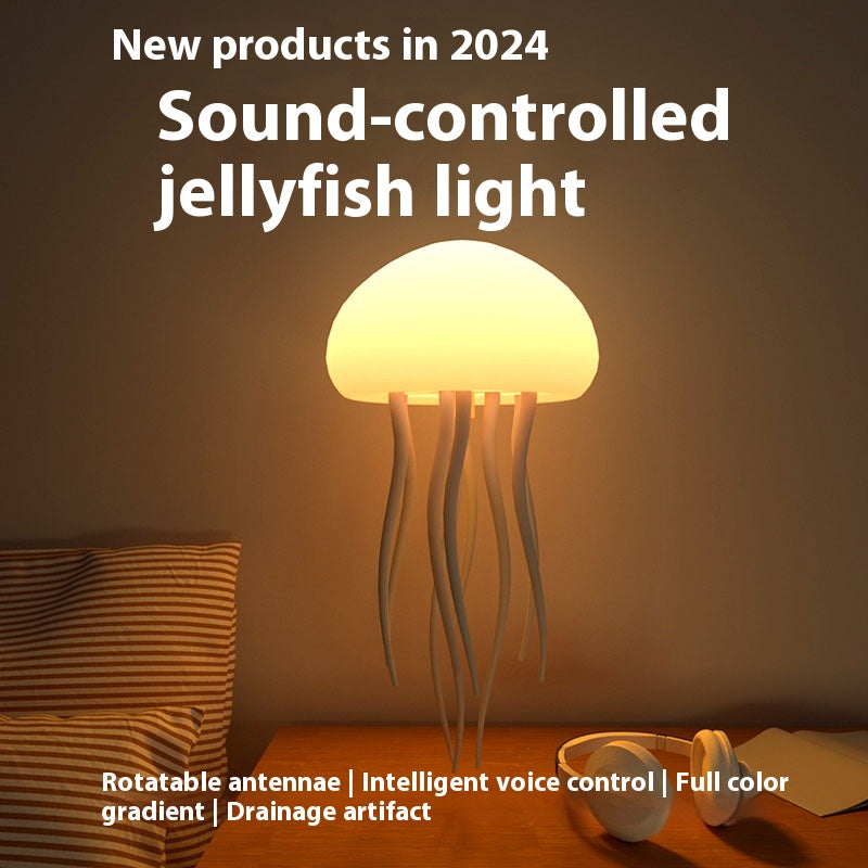Electric Jellyfish Mood Lamp LED Color Changing Night Light