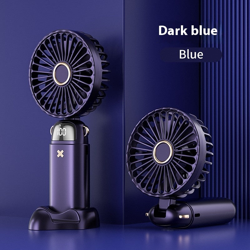 USB Handheld Fan Mini Portable Handheld Air Cooler Stand