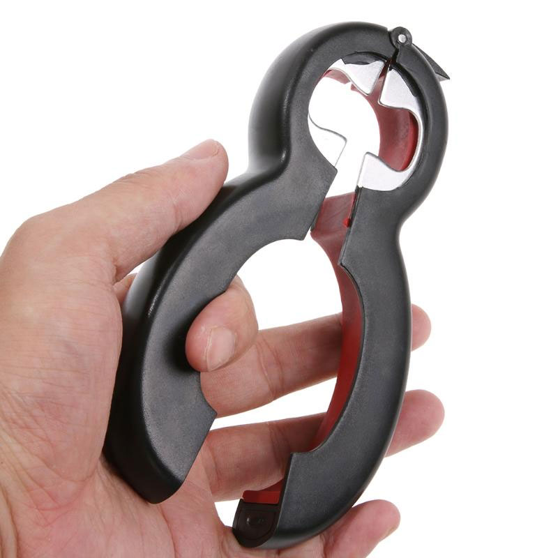 6-in-1 Multifunctional Can Opener Compact Cutlery Drawer Storage