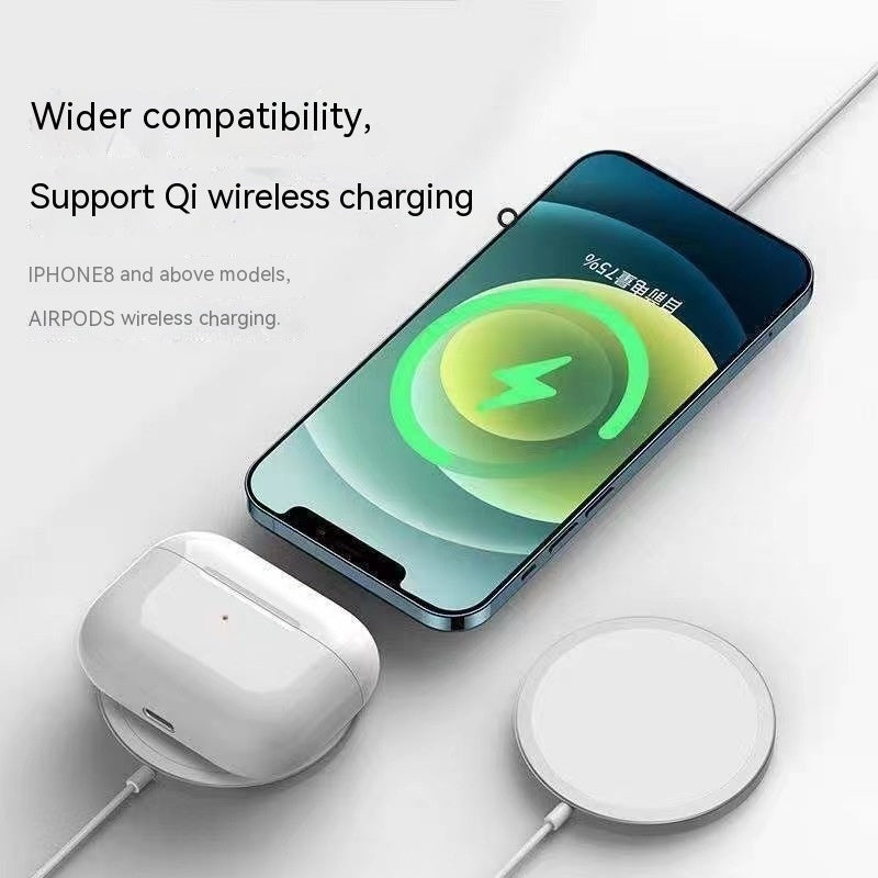 15W Fast Magnetic Wireless Charger PD Fast Charge Cable