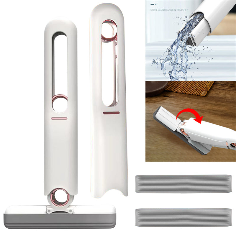 Portable Mini Mop self squeeze feature