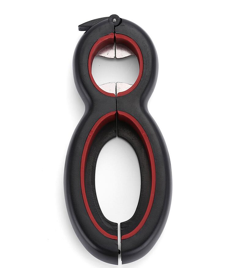 6-in-1 Multifunctional Can Opener Dishwasher Safe Kitchen Accessory