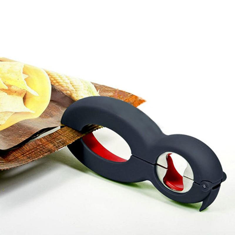 6-in-1 Multifunctional Can Opener Ergonomic Twist Lid Remover