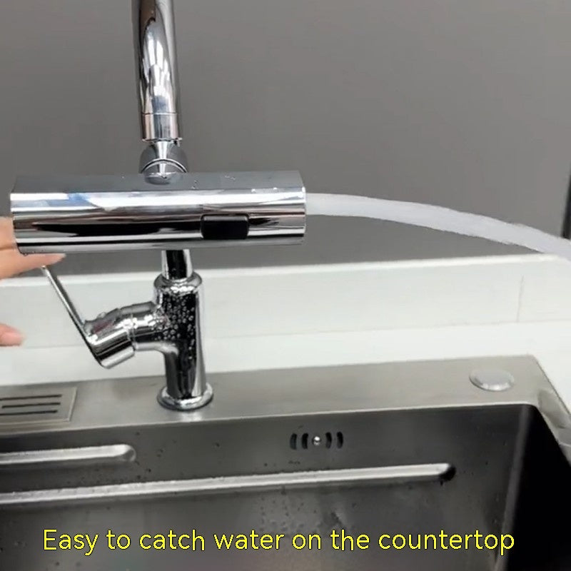 Universal Rotating Faucet Nozzle High Pressure Power Spray