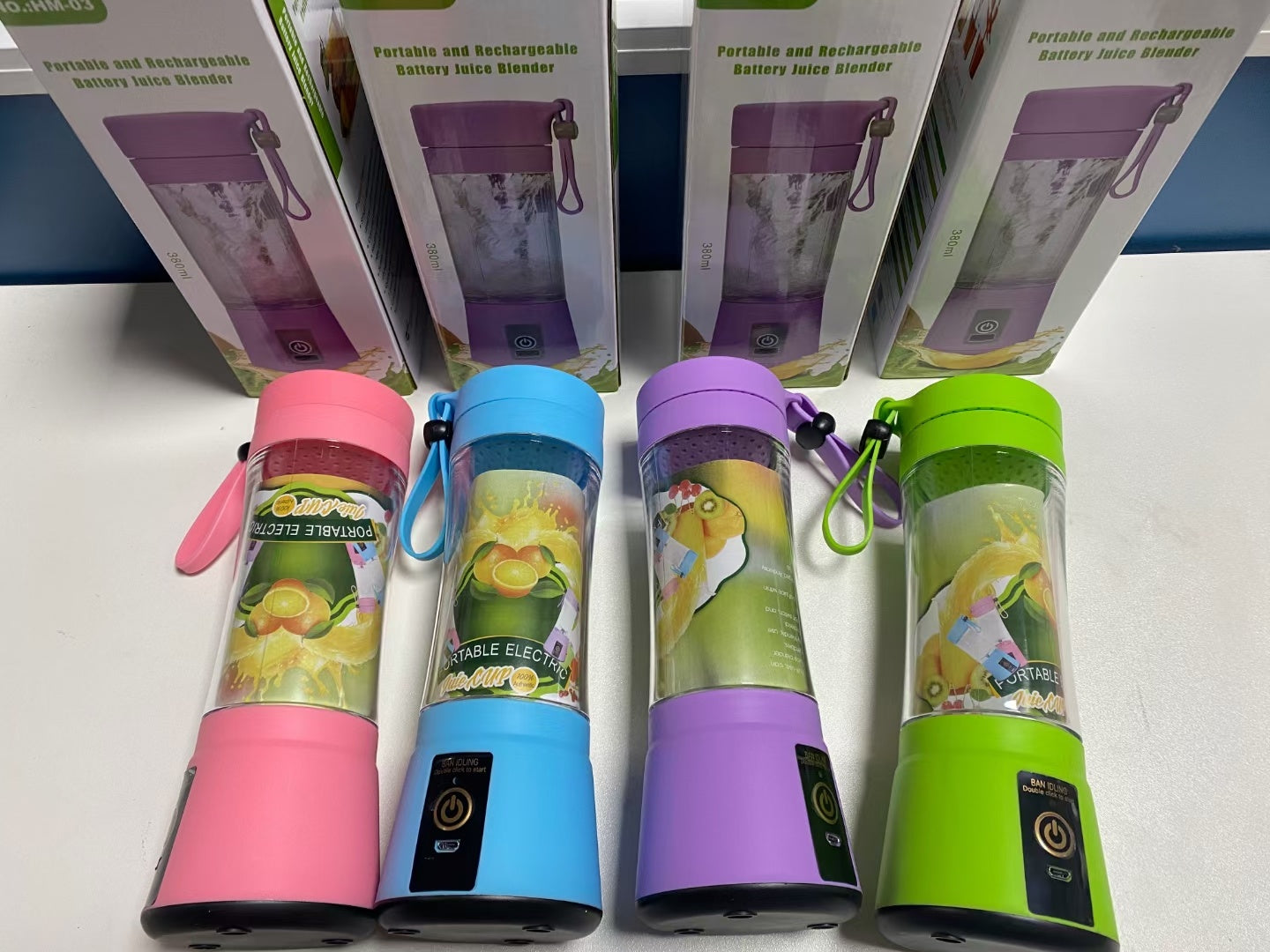 Portable Electric Juicer Blender Lightweight Gym Fitness Companion