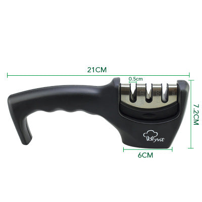 3-in-1 Professional Kitchen Knife Sharpener Manual Blade Repair