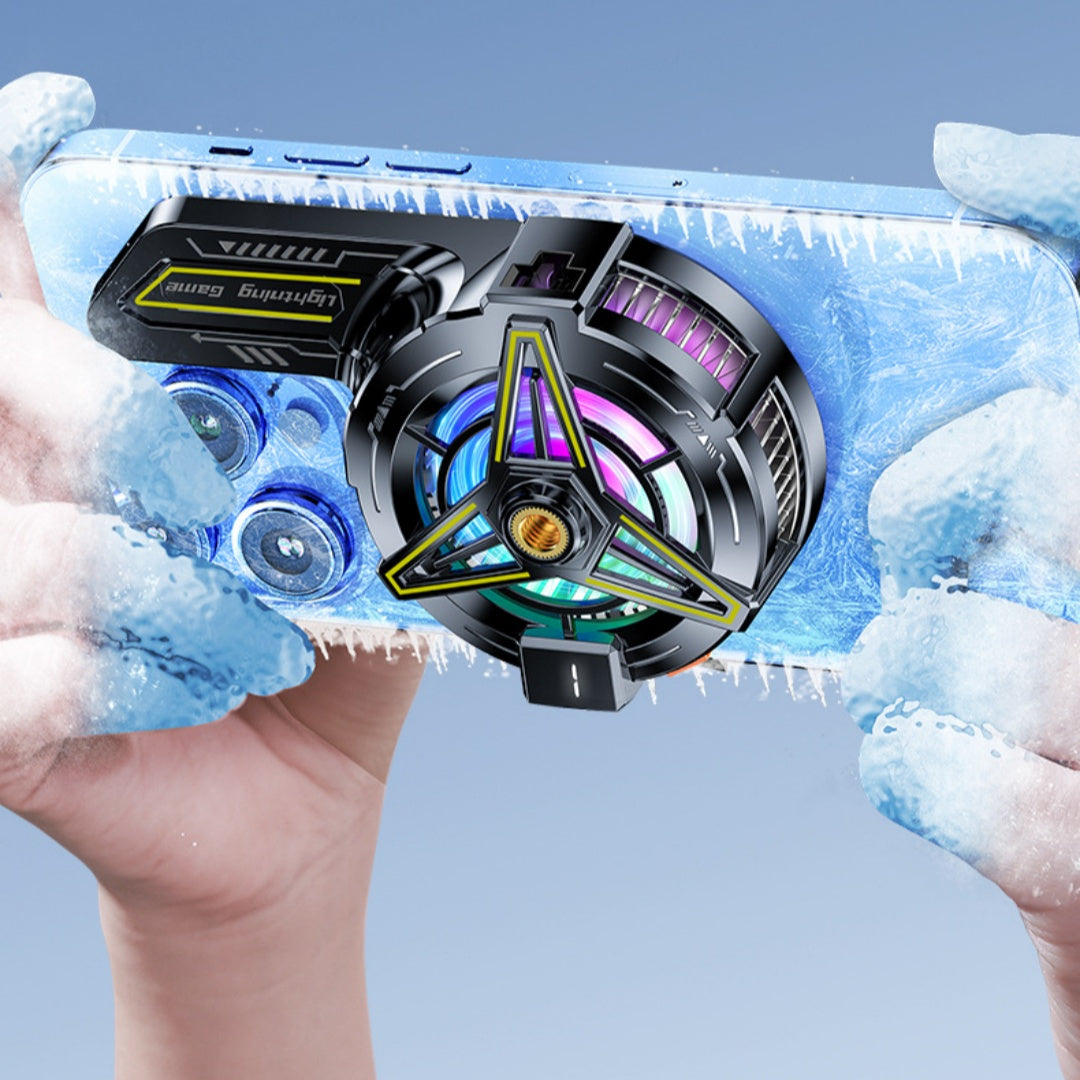 Magnetic Mobile Phone Radiator Cooler Semiconductor Cooling Fan