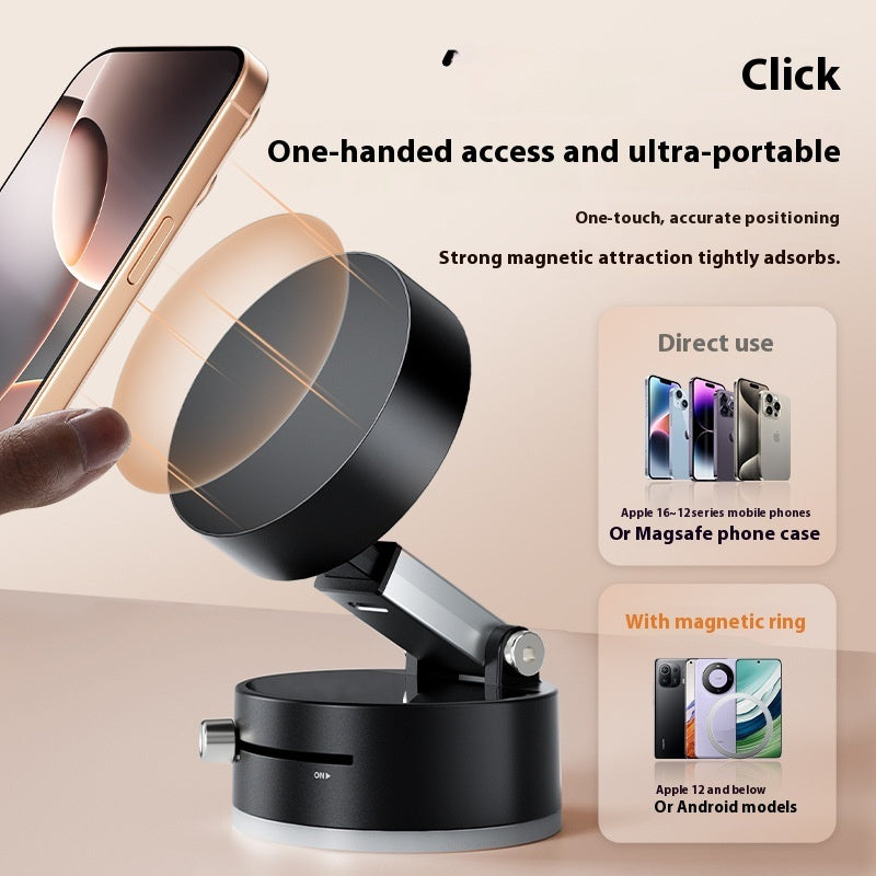 Car Phone Holder Alloy Air Vent Vacuum Bracket