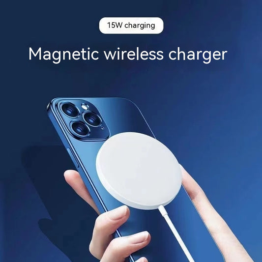 15W Fast Magnetic Wireless Charger Slim Charging Pad