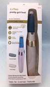 Electric Pedicure Foot File Callus Remover Portable Travel Grooming Kit