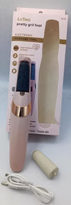 Electric Pedicure Foot File Callus Remover Interchangeable Coarse Rollers